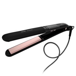 Cecotec 03405 Utensilio de peinado Cepillo alisador Caliente Negro, Rosa 3 m