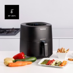 Taurus 973978000 freidora Sencillo 5,5 L Independiente 1700 W Freidora de aire caliente Negro