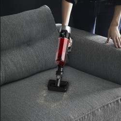 Rowenta RH2077 Aspiradora escoba 2 en 1 Batería Secar Sin bolsa 0,4 L 250 W Negro, Rojo