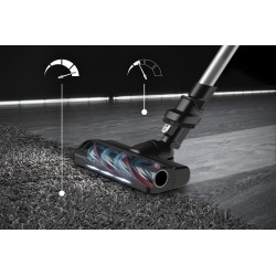Rowenta RH2077 Aspiradora escoba 2 en 1 Batería Secar Sin bolsa 0,4 L 250 W Negro, Rojo