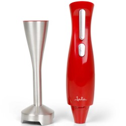 JATA JEBT1852 licuadora Batidora de inmersión 900 W Rojo, Acero inoxidable