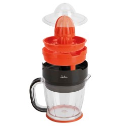 JATA JEEX1422 prensa de cítricos eléctricos 1,2 L 40 W Negro, Rojo, Transparente