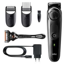 Braun BeardTrimmer 5 BT5342 Batería 39 2 cm Mojado y seco Negro