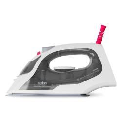 Solac Optima Start 2200 Plancha a vapor Suela de cerámica 2200 W Gris, Blanco