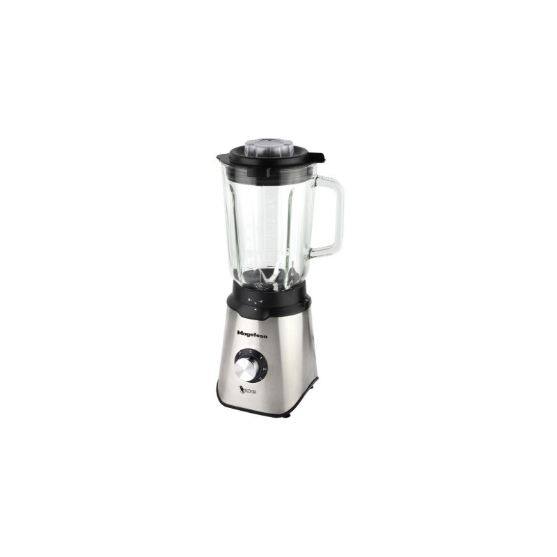 Magefesa Blendia 1,5 L Batidora de vaso 800 W Negro, Acero inoxidable