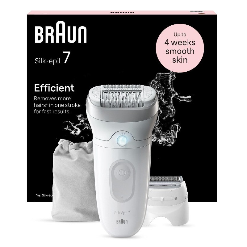 Braun Silk-épil 7 7-041 Gris, Blanco