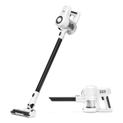 Ufesa 81405765 aspiradora de pie y escoba eléctrica Aspiradora escoba 2 en 1 Batería Secar HEPA Sin bolsa 13,5 W Negro, Blanco