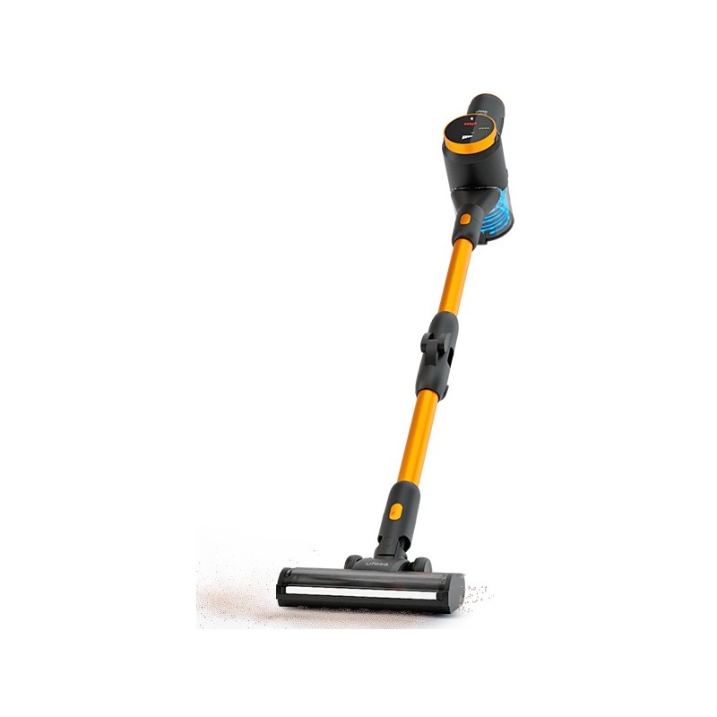 Ufesa Inspire U5 Digital Aspiradora escoba 2 en 1 Corriente alterna Secar Sin bolsa 0,5 L 300 W Negro, Amarillo 2 Ah