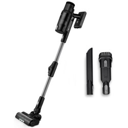 Ufesa Inspire U7 Digital Aspiradora escoba 2 en 1 Batería Secar Sin bolsa 0,6 L 500 W Negro, Gris 2 Ah