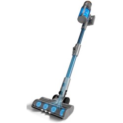 Ufesa U7 Digital Animal Aspiradora escoba 2 en 1 Batería Secar Sin bolsa 0,6 L 500 W Azul, Gris 2 Ah