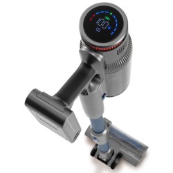 Ufesa U7 Digital Animal Aspiradora escoba 2 en 1 Batería Secar Sin bolsa 0,6 L 500 W Azul, Gris 2 Ah