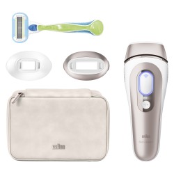 Braun Skin i-expert PL7147 Luz pulsada intensa (IPL) Oro rosa, Blanco