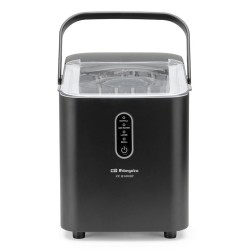 Orbegozo MHH 1200 máquina de cubo de hielo Máquina para hacer cubitos de hielo portátil 12 kg 24h 120 W Negro