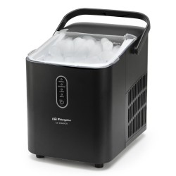 Orbegozo MHH 1200 máquina de cubo de hielo Máquina para hacer cubitos de hielo portátil 12 kg 24h 120 W Negro