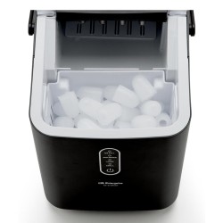 Orbegozo MHH 1200 máquina de cubo de hielo Máquina para hacer cubitos de hielo portátil 12 kg 24h 120 W Negro