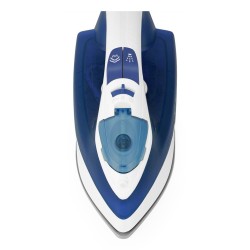 Orbegozo SV 2250 plancha Plancha vapor-seco Suela de cerámica 2200 W Azul, Blanco