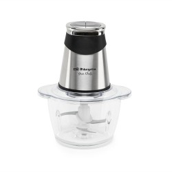 Orbegozo MC 4650 picadora eléctrica de alimentos 1,2 L 500 W Negro, Plata