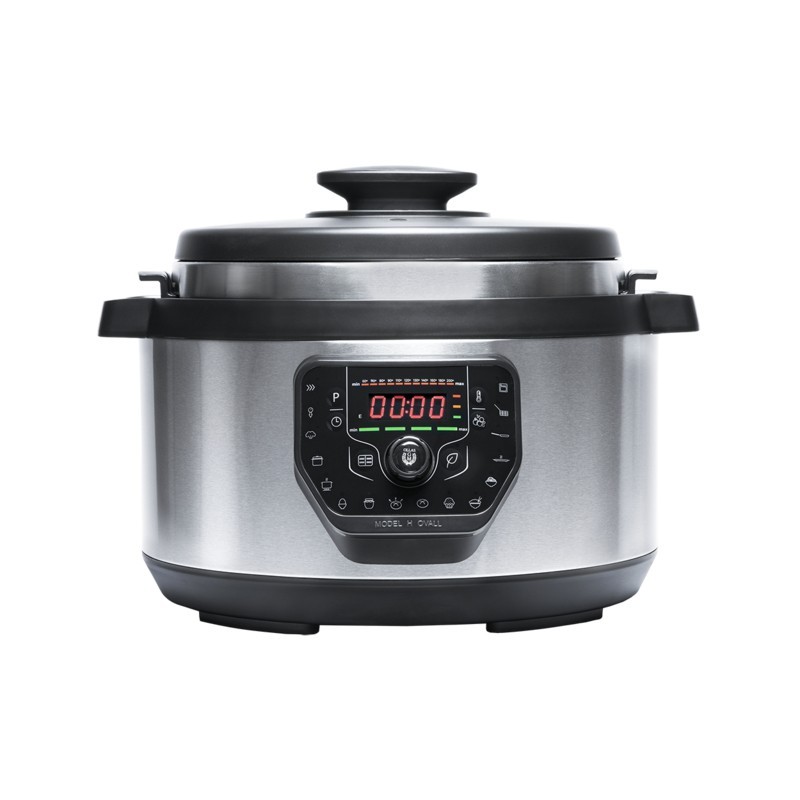 Cecotec Olla GM H Ovall 8 L 1000 W Negro, Acero inoxidable