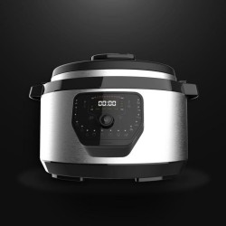 Cecotec Olla GM H Ovall 8 L 1000 W Negro, Acero inoxidable