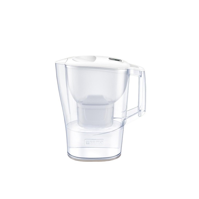 Brita Aluna Filtro de agua para jarra 2,4 L Transparente, Blanco