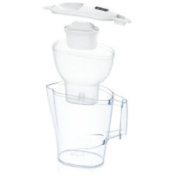 Brita Aluna Filtro de agua para jarra 2,4 L Transparente, Blanco