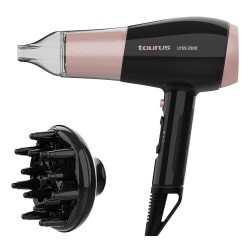 Taurus LYSS 2300 secador 2200 W Negro, Rosa