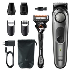 Braun All-in-one MGK7320 Batería 2,1 cm Mojado y seco Negro, Gris