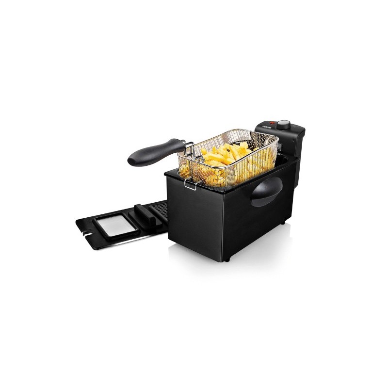 Princess 01.182731.01.650 freidora Sencillo 3 L 2000 W Negro