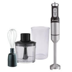 Comelec BV1550 licuadora Batidora de inmersión 1500 W Negro, Acero inoxidable