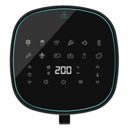 Cecotec Fantastik 6500 Sencillo 6,5 L Independiente 1700 W Freidora baja en grasa Negro