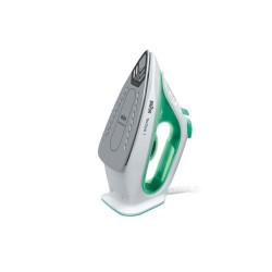 Braun TexStyle 1 SI 1040 GR Plancha a vapor Suela de cerámica 2000 W Verde, Blanco