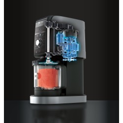 Ninja CREAMi Deluxe Máquina de helados y batidos 2,1 L 800 W Negro, Gris