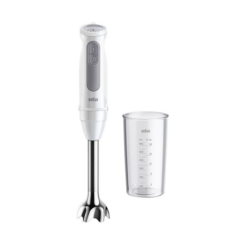 Braun MultiQuick 5 MQ 50001 M Batidora de inmersión 1000 W Gris, Blanco
