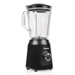 Tristar BL-4482 licuadora 1 L Batidora de vaso 350 W Negro, Transparente