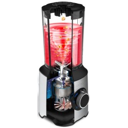 Taurus PRIOR ADVANCE 1800 2 L Batidora de vaso 1800 W Negro, Acero inoxidable, Transparente