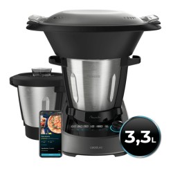 Cecotec Mambo 11090 Habana 1600 W 3,3 L Negro, Acero inoxidable