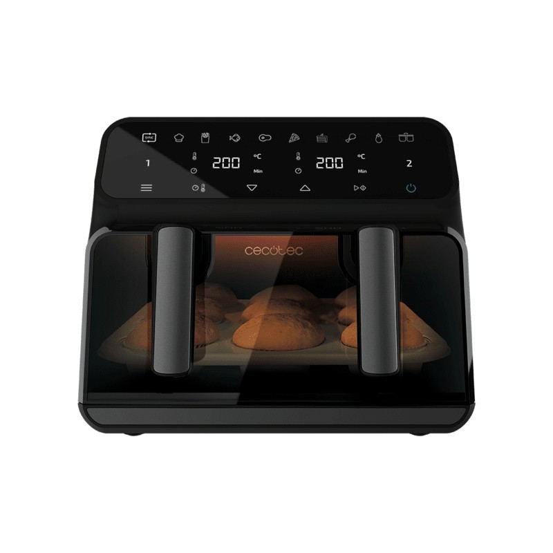 Cecotec 04986 freidora Sencillo 9 L Independiente 2850 W Freidora de aire caliente Negro