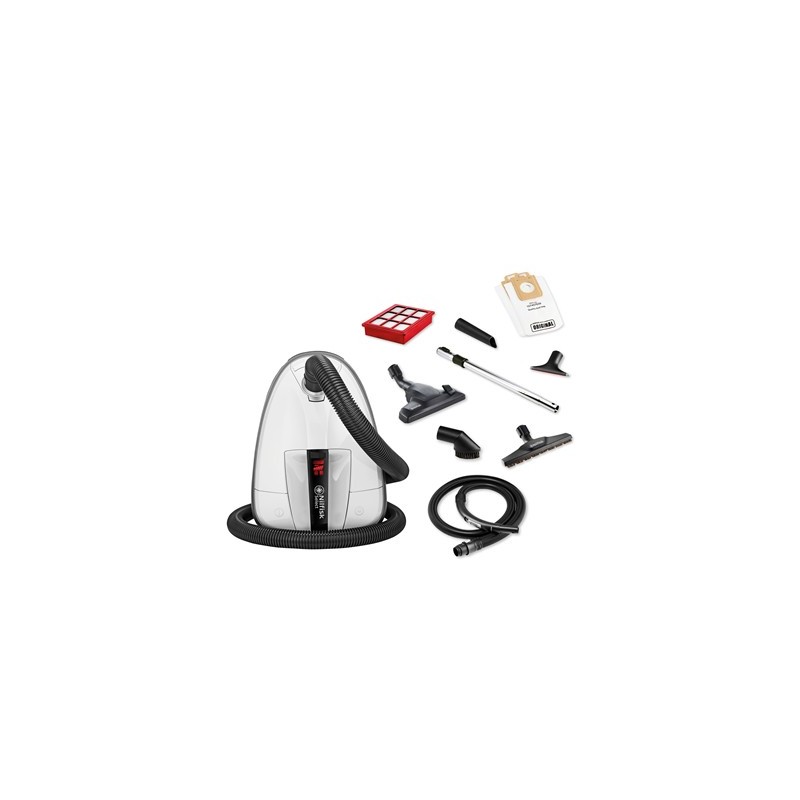 Nilfisk 128390149 aspiradora 3,1 L Aspiradora cilíndrica Secar 650 W Bolsa para el polvo