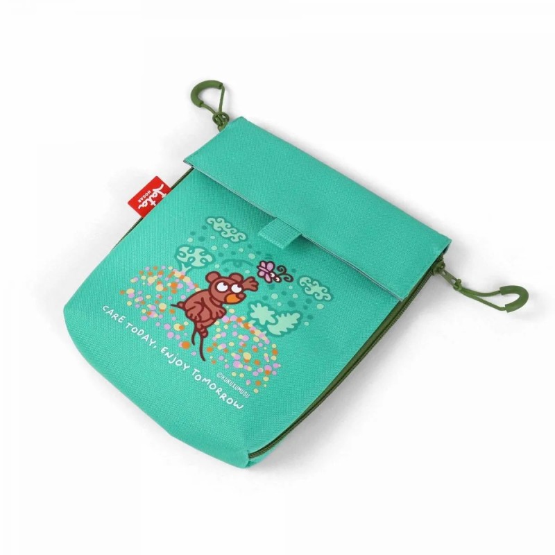 JATA HPOR7202 bolsa portabocadillo Cian