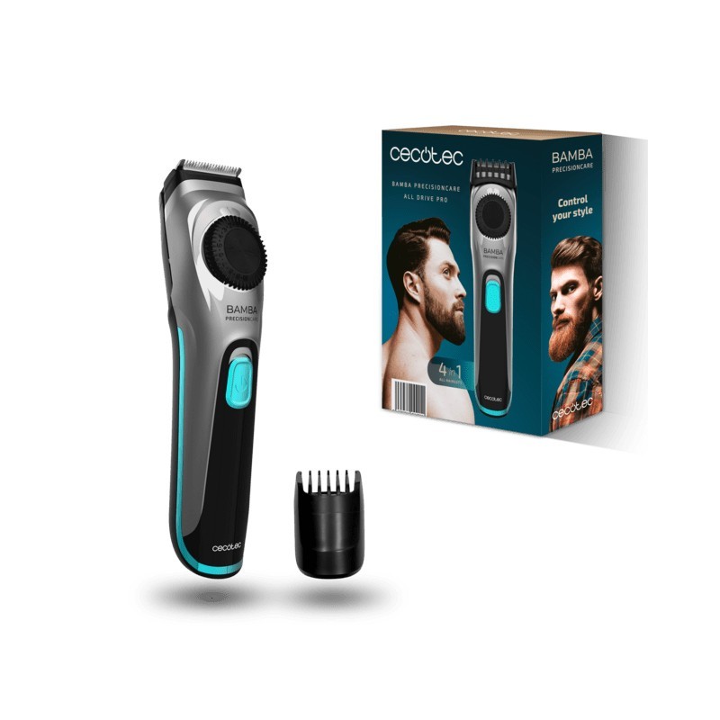 Cecotec Bamba PrecisionCare AllDrive Pro Negro, Plata Ión de litio
