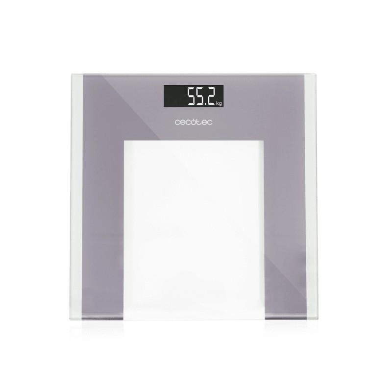 Cecotec Surface Precision Healthy Plaza Gris, Transparente, Blanco Báscula personal electrónica