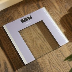 Cecotec Surface Precision Healthy Plaza Gris, Transparente, Blanco Báscula personal electrónica