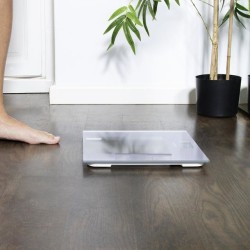 Cecotec Surface Precision Healthy Plaza Gris, Transparente, Blanco Báscula personal electrónica