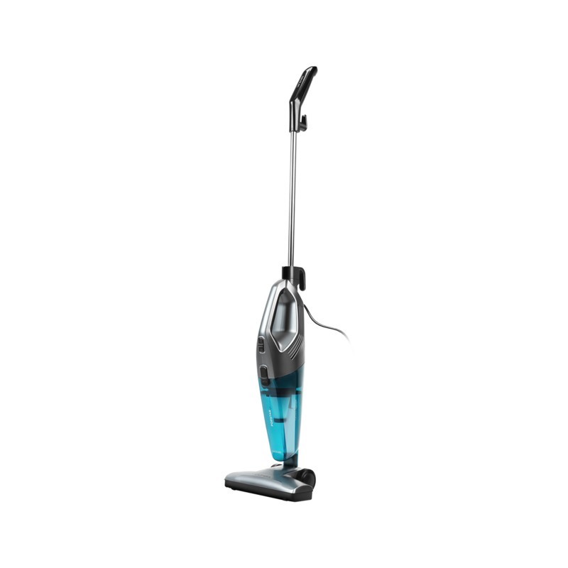 Cecotec Conga Popstar 1000 DuoStick Easy Aspiradora escoba 2 en 1 Corriente alterna Secar Sin bolsa 0,8 L 800 W Negro, Plata,
