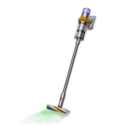 Dyson V15 Detect Absolute Aspiradora escoba 2 en 1 Batería Secar Sin bolsa 0,76 L 660 W Níquel, Amarillo