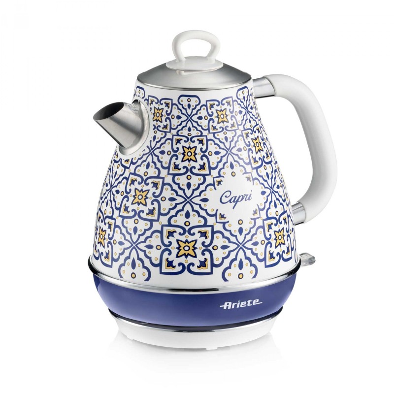 Ariete 2869 0C tetera eléctrica 1,7 L 2200 W Blanco, Azul claro