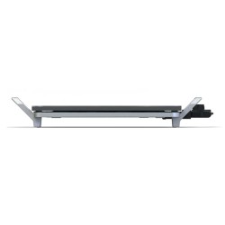 Princess 01.103150.01.001 plancha eléctrica Independiente 1500 W Plata, Color piedra