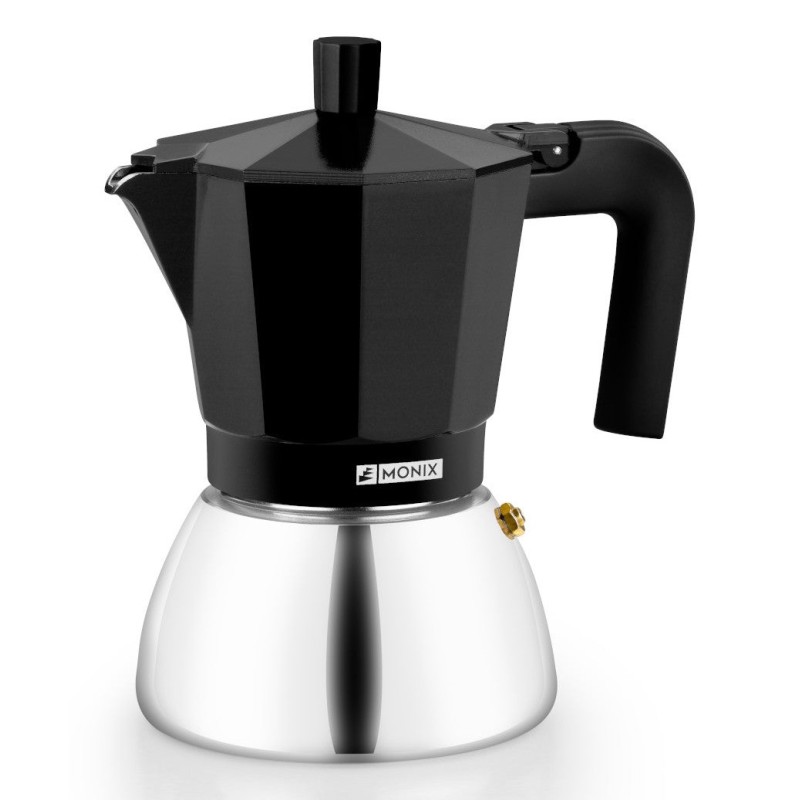 Monix M863009 cafetera manual Cafetera italiana 0,47 L Negro