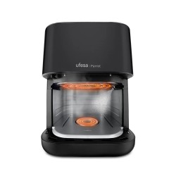 Ufesa Parrot 6L Sencillo 1800 W Freidora de aire caliente Negro