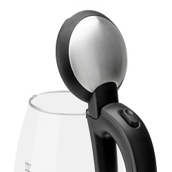 Orbegozo KT 6045 tetera eléctrica 1,7 L 2200 W Negro, Transparente